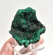 2.55" CHATOYANT FIBROUS MALACHITE Mindingi Mine, Congo Q863