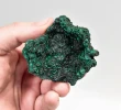 2.55" CHATOYANT FIBROUS MALACHITE Mindingi Mine, Congo Q863