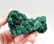 3.14" CHATOYANT FIBROUS MALACHITE Mindingi Mine, Congo Q865