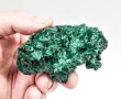 3.14" CHATOYANT FIBROUS MALACHITE Mindingi Mine, Congo Q865