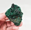 2.16" CHATOYANT FIBROUS MALACHITE Mindingi Mine, Congo Q861