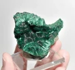 2.16" CHATOYANT FIBROUS MALACHITE Mindingi Mine, Congo Q872