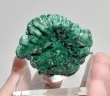 1.92" CHATOYANT FIBROUS MALACHITE Mindingi Mine, Congo Q871