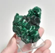 2.32" CHATOYANT FIBROUS MALACHITE Mindingi Mine, Congo Q870
