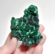2.32" CHATOYANT FIBROUS MALACHITE Mindingi Mine, Congo Q870