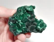 2.32" CHATOYANT FIBROUS MALACHITE Mindingi Mine, Congo Q870