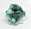 3.93" SPARKLY BOTRYOIDAL MALACHITE Crystal Vug Kalukuluku Mine, Congo Q881