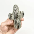 4.25" Polished PYRITE Desert CACTUS Huanzala mine, Peru T800