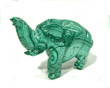 4.13" Beautiful POLISHED MALACHITE ELEPHANT Animal Carving - Congo mc436