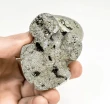 2.71" Polished PYRITE CRYSTAL FROG Carving Huanzala mine, Peru T810