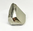 3.18" Polished PYRITE Standing SCULPTURE Carving Huanzala Mine Peru T818