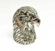 3.62" Polished PYRITE EAGLE BUST Carving Huanzala Mine Peru T813
