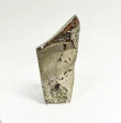 5" Polished PYRITE Standing SCULPTURE Carving Huanzala Mine Peru T824