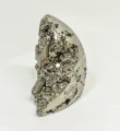 4.76" Polished PYRITE Standing SCULPTURE Carving Huanzala Mine Peru T826