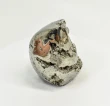 4.76" Polished PYRITE Standing SCULPTURE Carving Huanzala Mine Peru T826