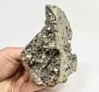 4.33" Polished PYRITE Standing SCULPTURE Carving Huanzala Mine Peru T827