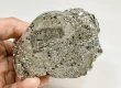 4.33" Polished PYRITE Standing SCULPTURE Carving Huanzala Mine Peru T827