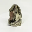 3.81" Polished PYRITE Standing SCULPTURE Carving Huanzala Mine Peru T822