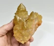 3.85" Iridescent SUNSHINE Cactus Spirit QUARTZ Crystal Cluster South Africa Q895
