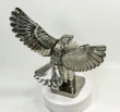 Massive XXL Hand-Carved & Polished PYRITE EAGLE sculpture Peru T856