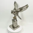 Massive XXL Hand-Carved & Polished PYRITE EAGLE sculpture Peru T858
