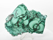 5.62" POLISHED MALACHITE Stalactite Slice / Slab With Stand - Congo T120