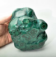 5.70" POLISHED BULLSEYE MALACHITE - Congo A714