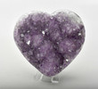 4.64" BEAUTIFUL AMETHYST Quartz HEART - Uruguay P371