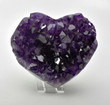 5.11" BEAUTIFUL AMETHYST HEART - Uruguay P366