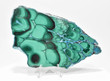 7.08" Polished MALACHITE CHRYSOCOLLA CORNETITE Slice / Slab Congo A799