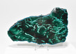 7.71" Polished MALACHITE CHRYSOCOLLA CORNETITE Slice / Slab Congo A796