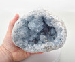 6.10" Beautiful CELESTITE GEODE CELESTINE 7.9 Pounds - Madagascar P696