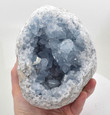 6.10" Beautiful CELESTITE GEODE CELESTINE 7.9 Pounds - Madagascar P696