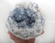 6.10" Beautiful CELESTITE GEODE CELESTINE 9.8 Pounds - Madagascar P699