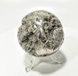 2.40" GOLDEN Polished PYRITE SPHERE With Stand "Video" - Peru P689