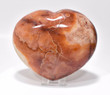 5.51" Polished CARNELIAN Crystal HEART - Madagascar P595