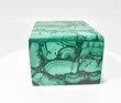 3.89" Beautiful Polished MALACHITE JEWELRY BOX "Video" - Congo mc713