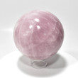4.68" XXL Polished ROSE QUARTZ SPHERE With Stand Madagascar P570