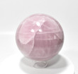 5.15" XXL Polished ROSE QUARTZ SPHERE With Stand Madagascar P569