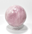 5.11" XXL Polished ROSE QUARTZ SPHERE With Stand Madagascar P568