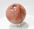 2.63" POLISHED CARNELIAN SPHERE with stand - Madagascar P550