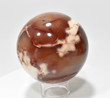 3.66" POLISHED CARNELIAN SPHERE with stand - Madagascar P546