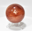 2.40" POLISHED CARNELIAN SPHERE with stand - Madagascar P536