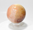 3.54" POLISHED CARNELIAN SPHERE with stand - Madagascar P535