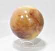 3.54" POLISHED CARNELIAN SPHERE with stand - Madagascar P535