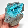 3.42" Gem Silica CHRYSOCOLLA MALACHITE HETEROGENITE Kalukuluku Mine, Congo Q568