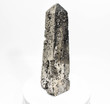 10.23" Golden PYRITE CRYSTAL OBELISK Tower "Video" Huanzala Mine, Peru P780
