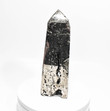 9.40" Golden PYRITE CRYSTAL OBELISK Tower "Video" Huanzala Mine, Peru P773