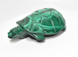 4.05" POLISHED MALACHITE TURTLE Animal Carving - Congo mc796