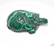 4.05" POLISHED MALACHITE TURTLE Animal Carving - Congo mc796